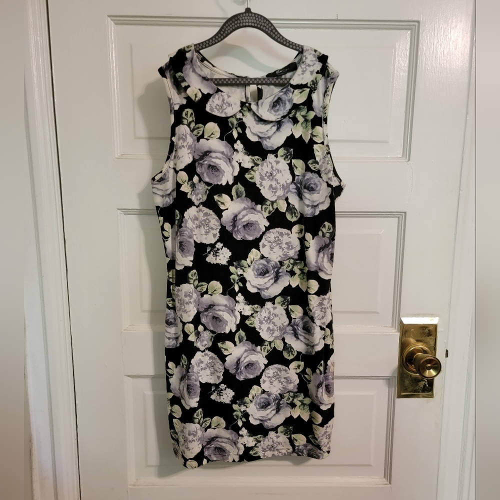 Y2K 90s Floral Bodycon Mini Dress